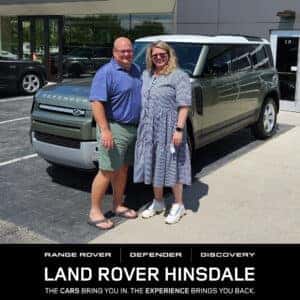Happy Customers at Land Rover Hinsdale
