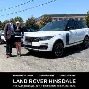 Happy Customers at Land Rover Hinsdale