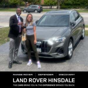 Happy Customers at Land Rover Hinsdale