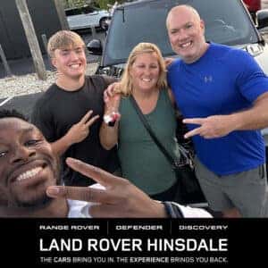 Happy Customers at Land Rover Hinsdale