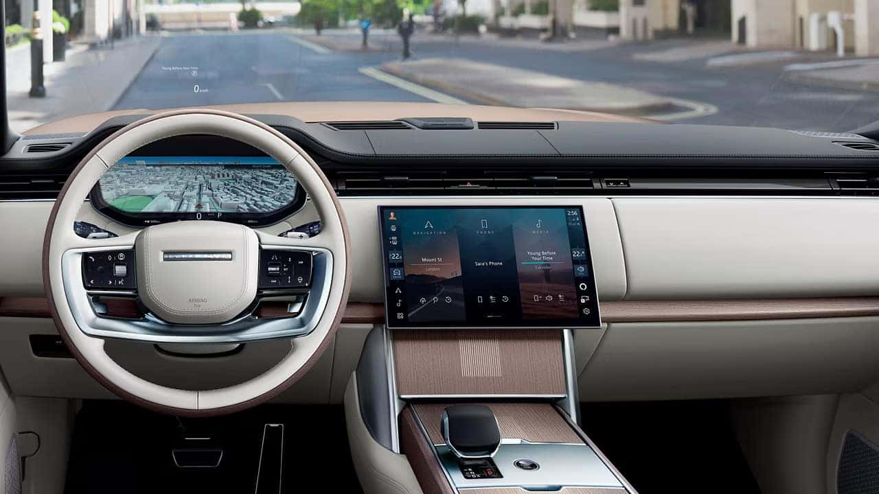 2025 Range Rover Dashboard
