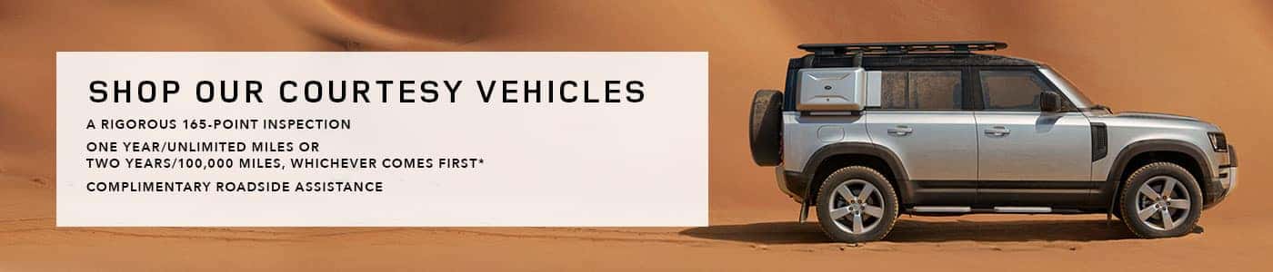 Land Rover Courtesy Vehicles