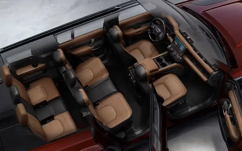 Defender 130 Interior