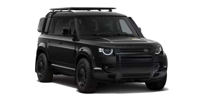 Defender 110 Trophy Edition in Santorini Black