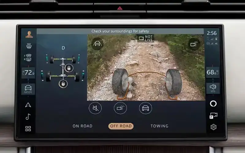 Range Rover Infotainment System