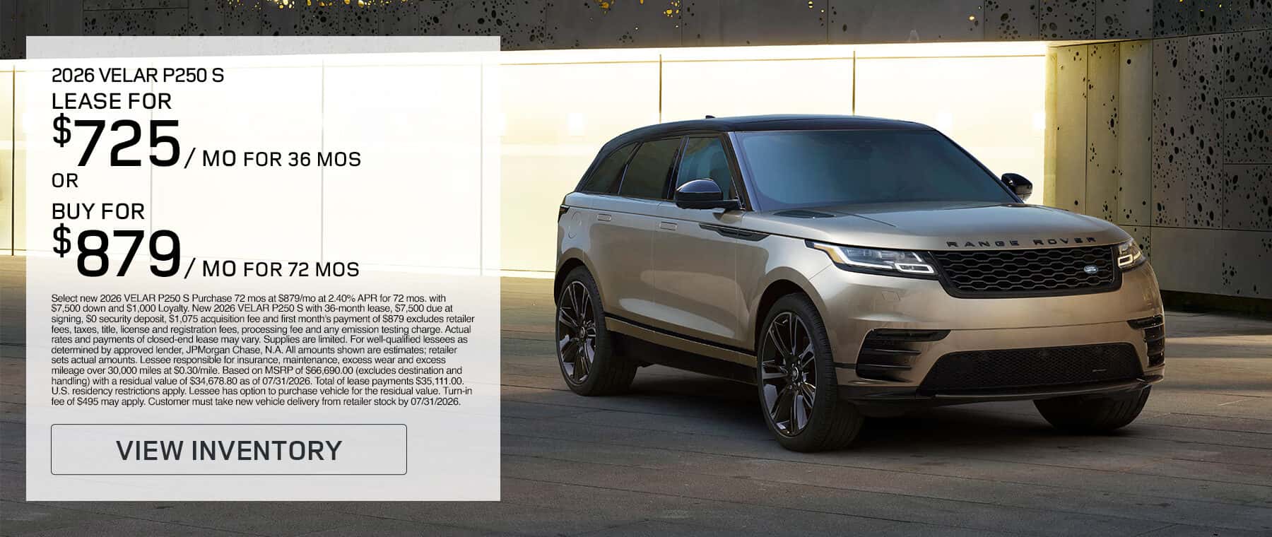 land rover shreveport louisiana velar
