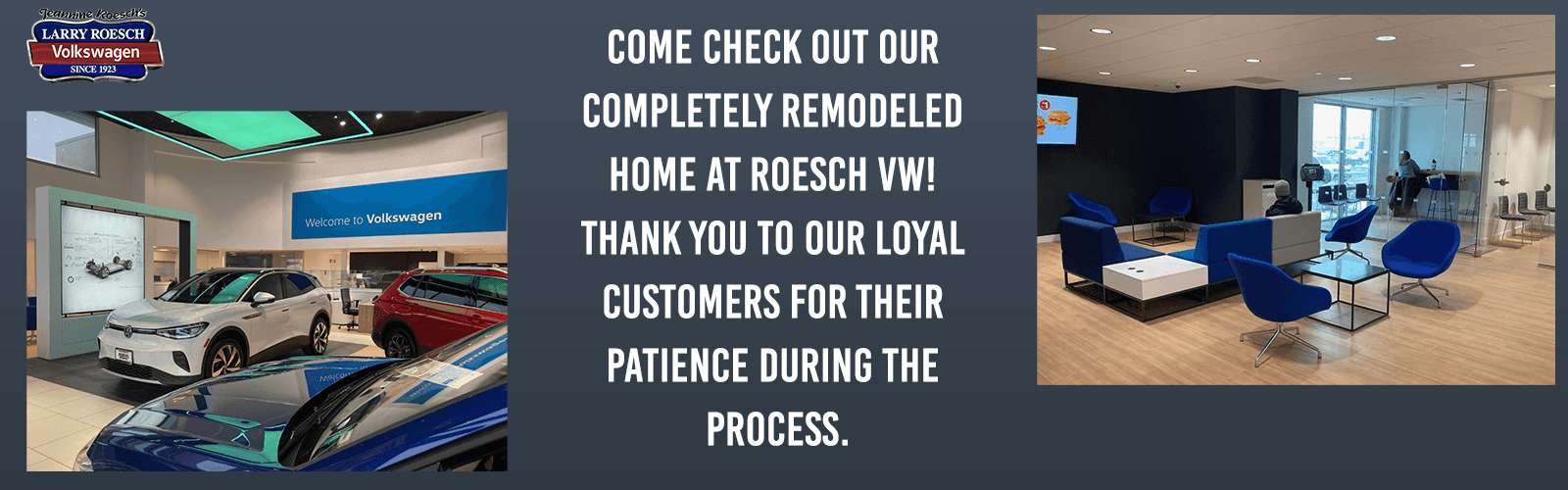 Larry Roesch VW Showroom