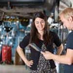 Having Auto Service Done