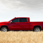 Silverado in field