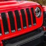 Jeep Wrangler Rubicon Front End Closeup
