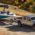 Jeep Gladiator Towing a Boat