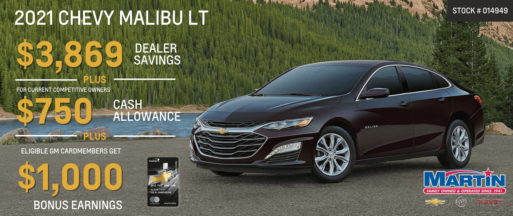 2021 Chevy Malibu Offer