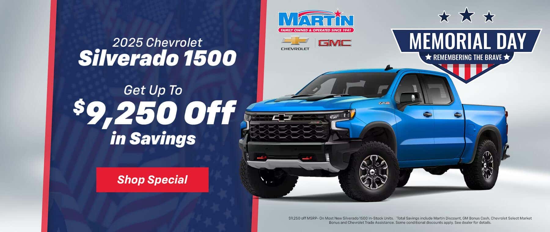 2025 Silverado 1500 Offer