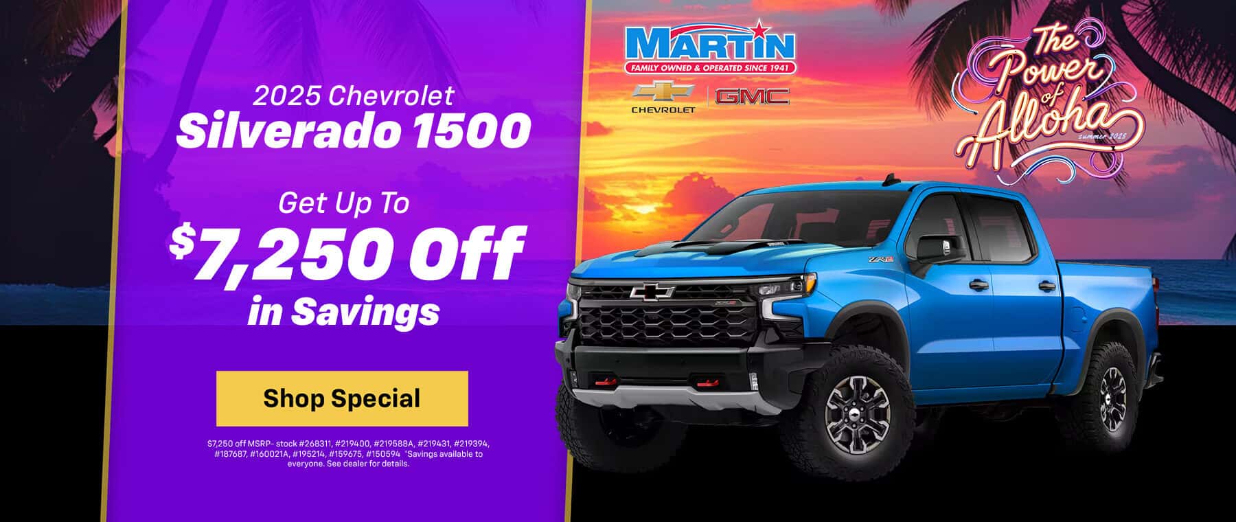 June Silverado Offer