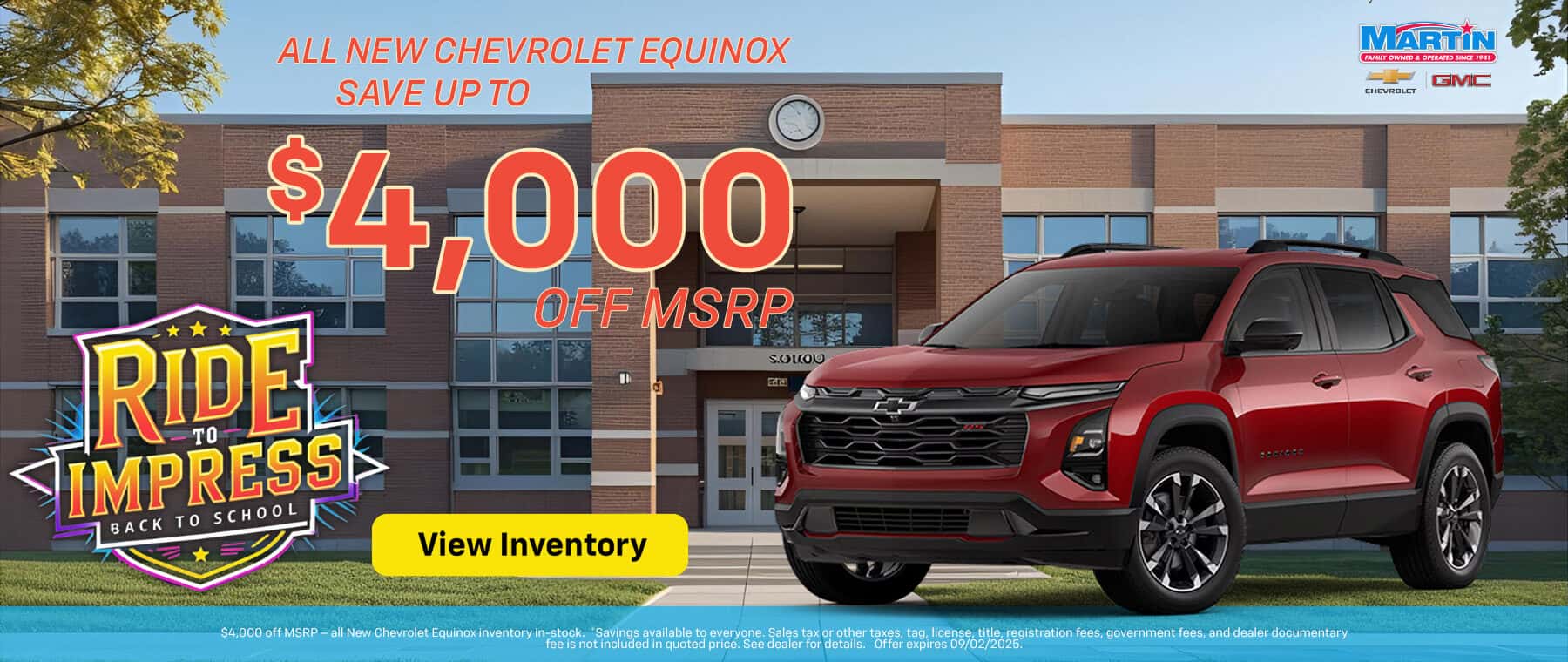 New Chevy Equinox Offer
