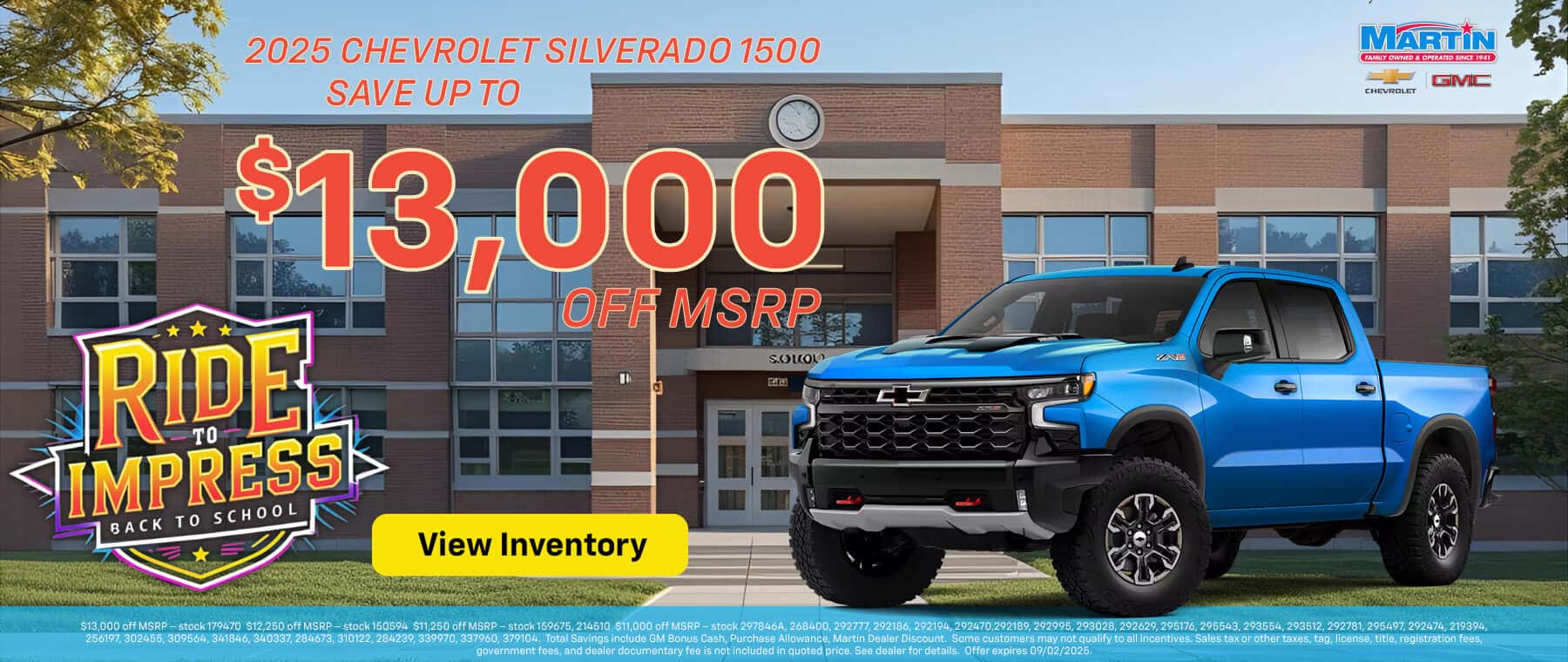2025 Chevy Silverado 1500 Offer