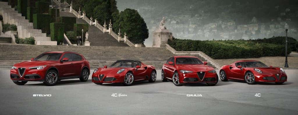 The Complete Alfa Romeo Vehicle Lineup