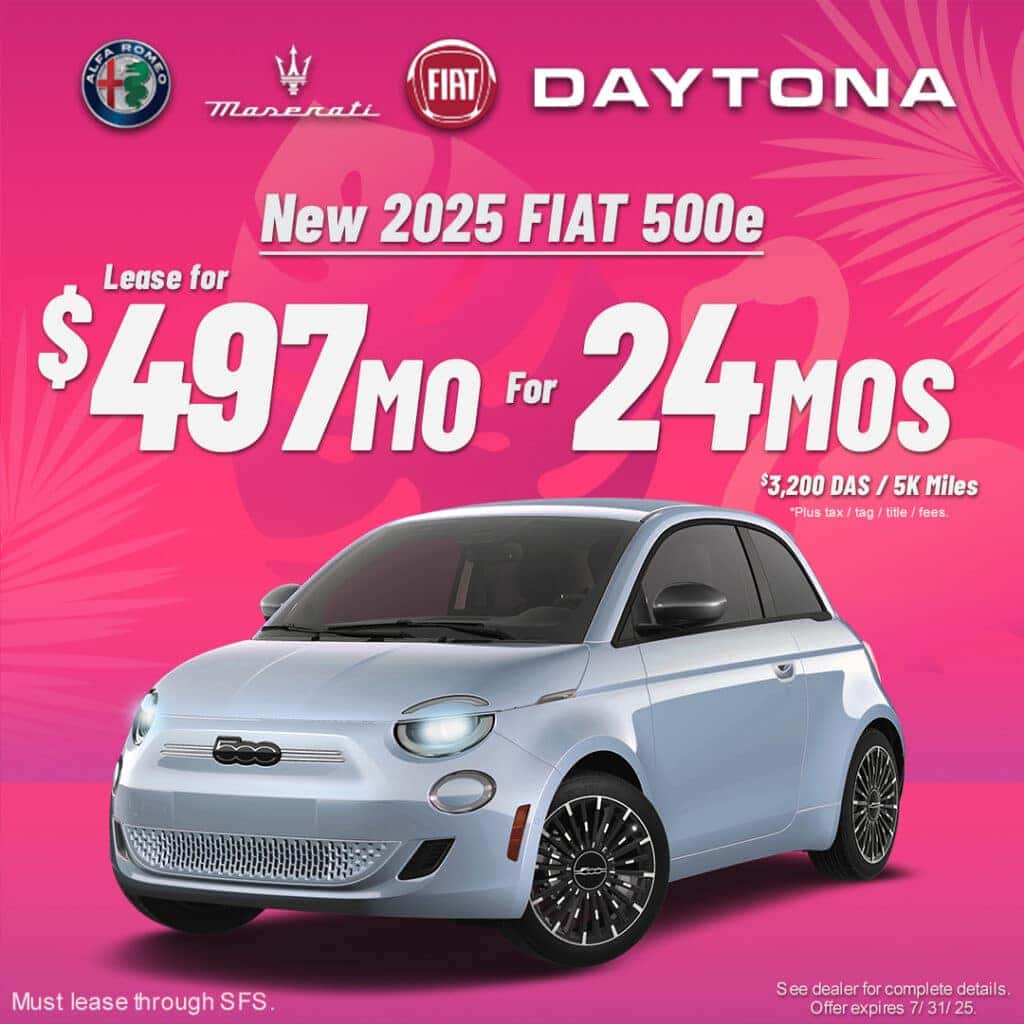 New 2025 FIAT 500e