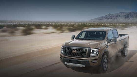 2024 Nissan Titan Trim Comparison SV PRO 4X and Platinum Reserve Maus Nissan of Brooksville