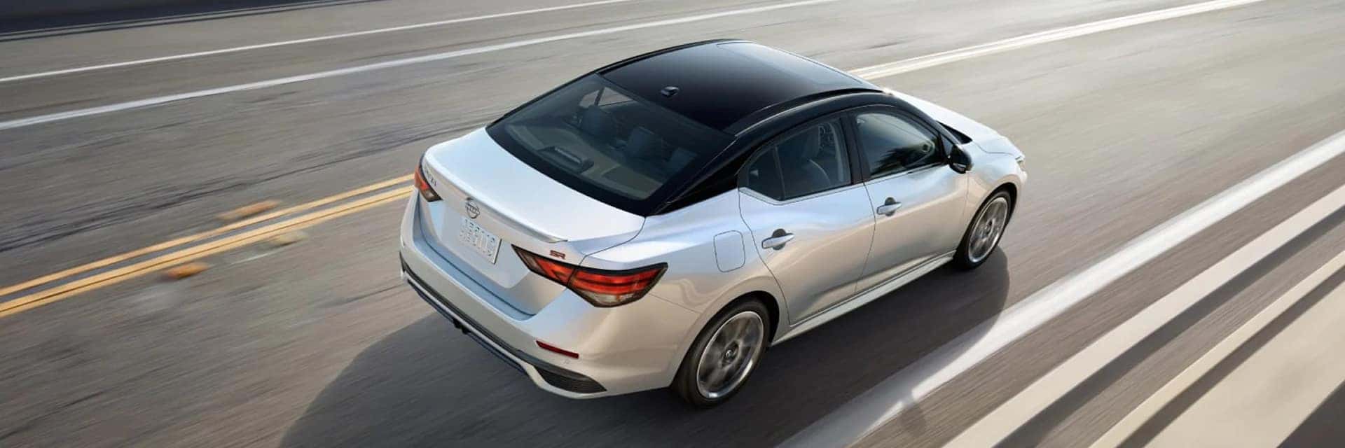 2025 nissan sentra driving on road