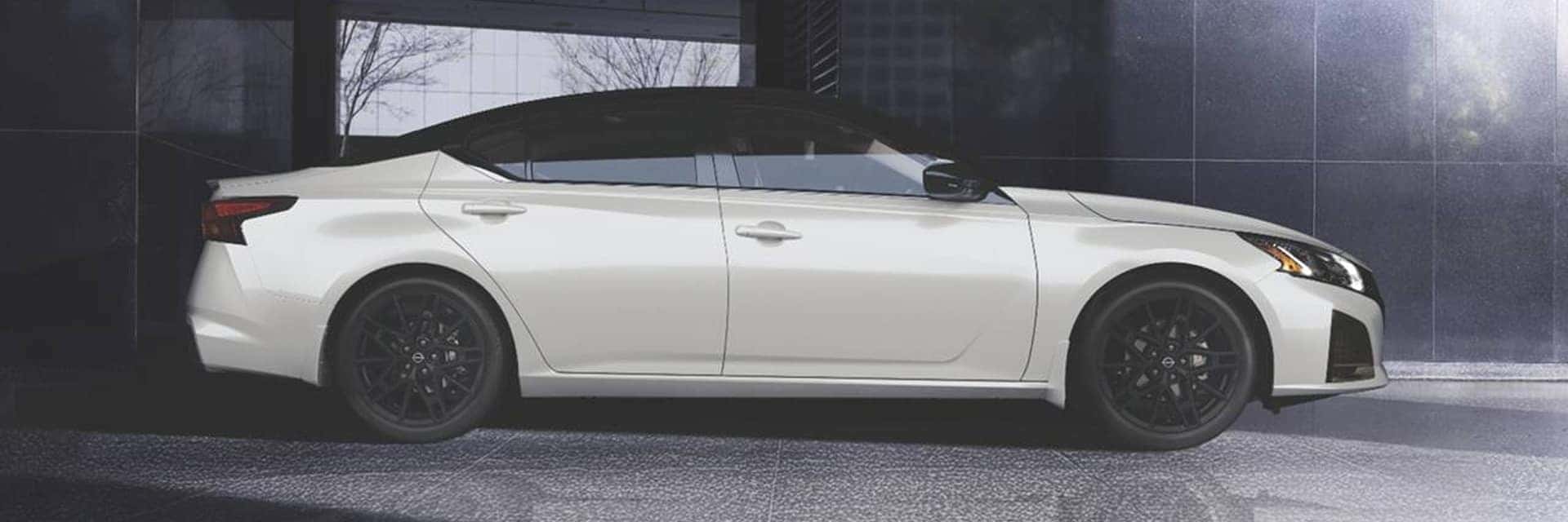 white 2026 nissan altima parked