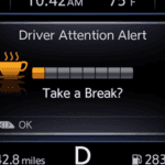 What Does the Coffee Cup Icon Mean? Nissan Intelligent Driver Alertness Explained post