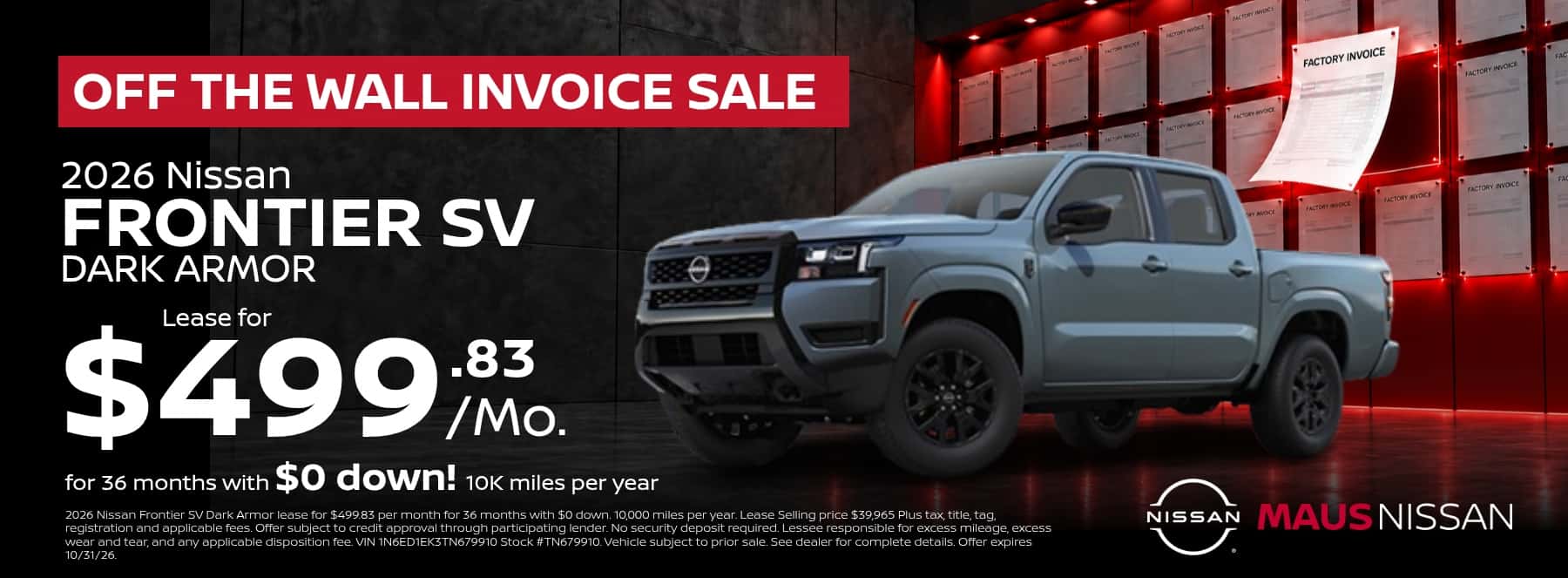 Frontier Lease Special