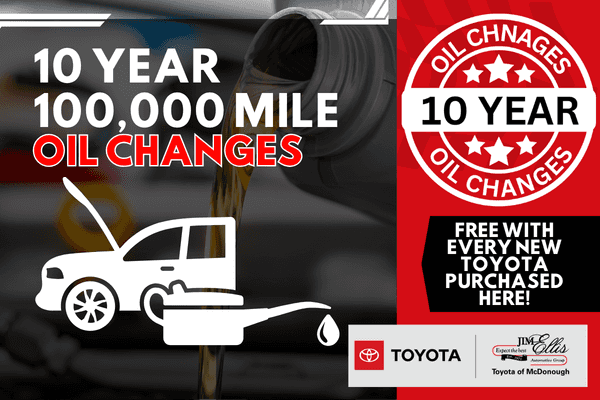 Jim Ellis Toyota Oil Change Program