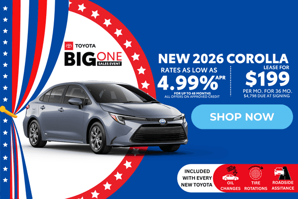2026 Corolla Offer