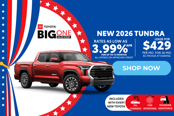 2026 Tundra Offer