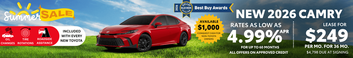 2026 Camry offers