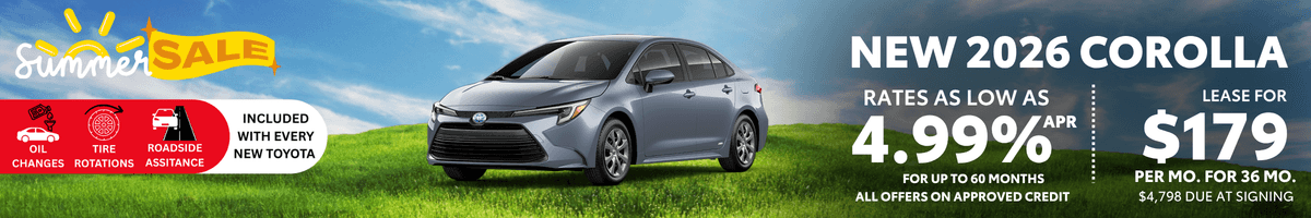 corolla offers