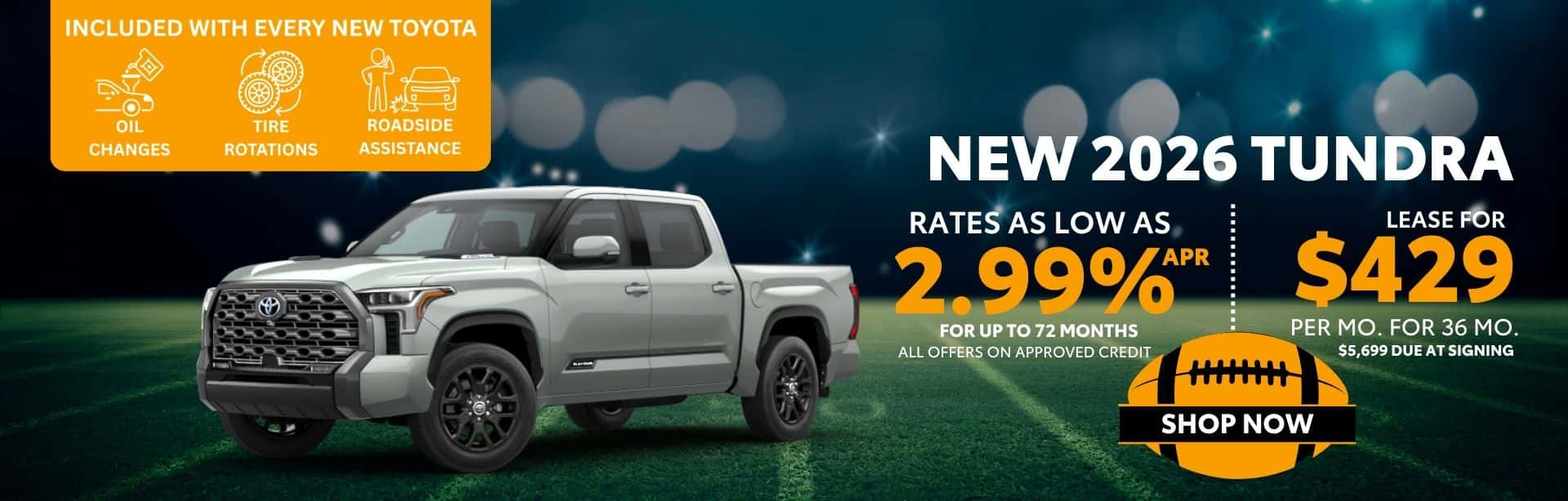 tundra special offers