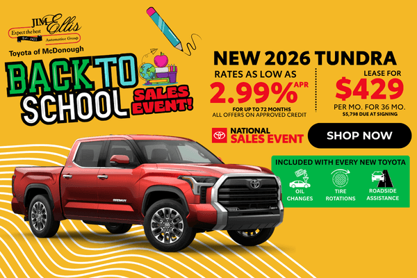 2026 Tundra Offer