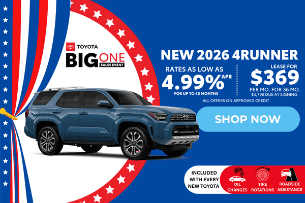 New 4Runner Inventory