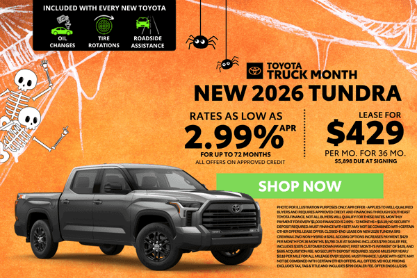 2026 Tundra Offer