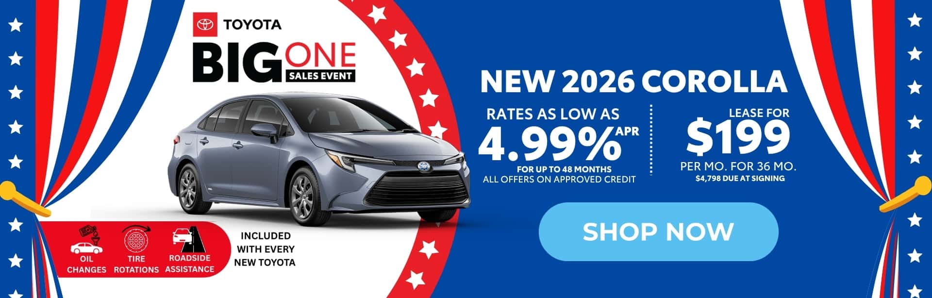 Corolla Special offers