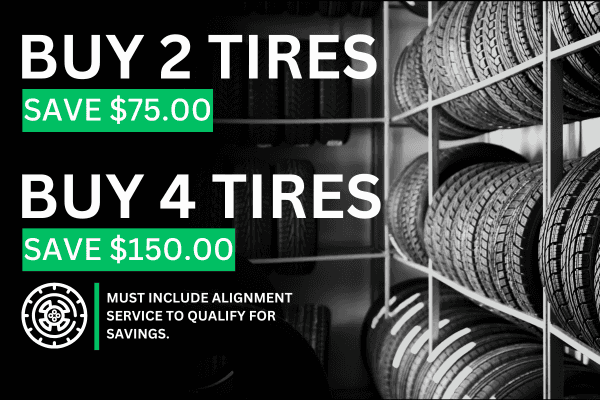 TIRE SAVINGS COUPON