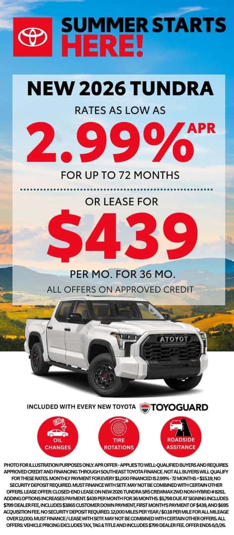 New Toyota Tundra for Sale in McDonough, GA