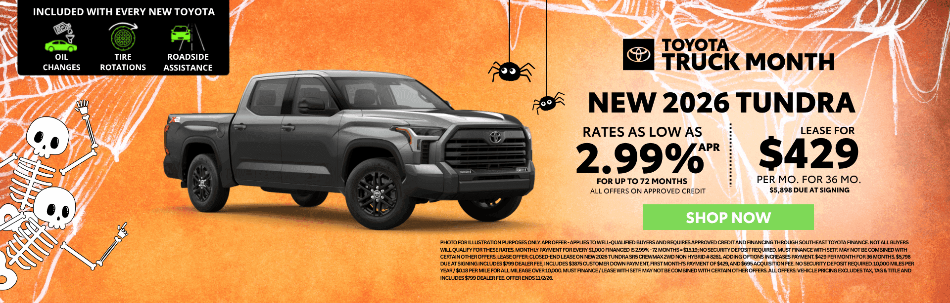 tundra specials