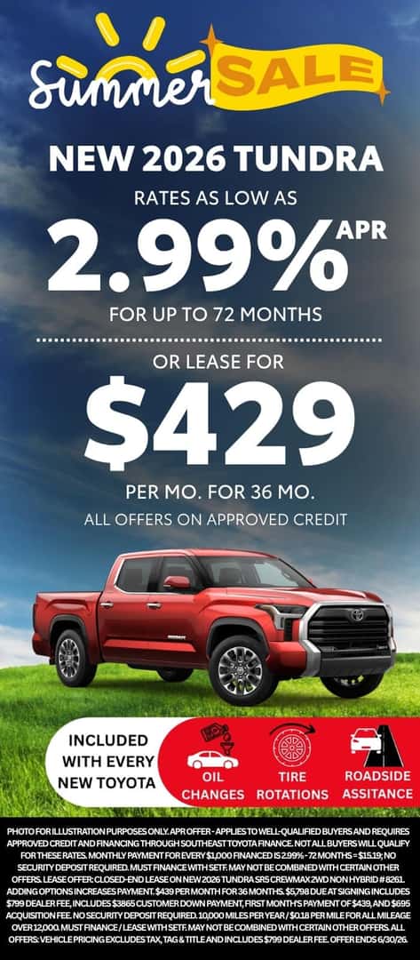 New Toyota Tundra for Sale in McDonough, GA