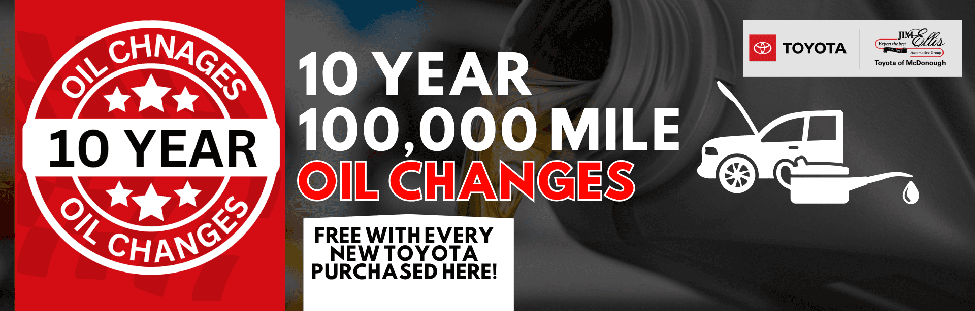 Jim Ellis Toyota Oil Change Program