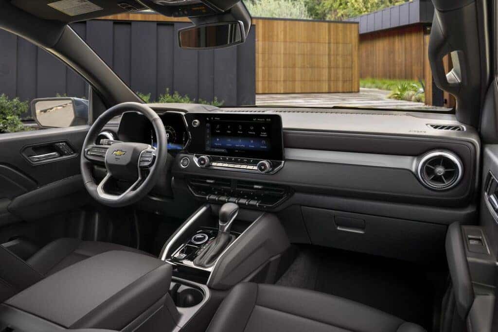 Chevrolet Colorado Front Interior Dashboard Passenger Side View