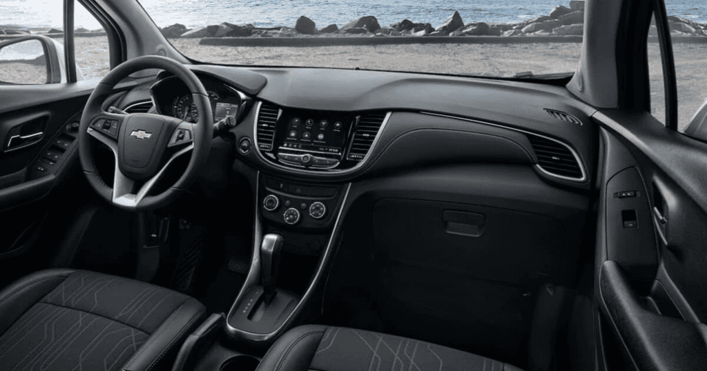 Chevrolet Trax Front Interior Dashboard Passenger Side View