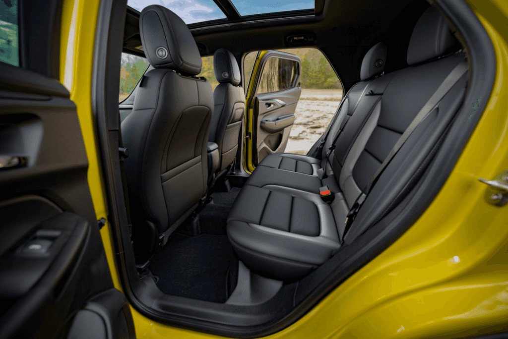 Chevrolet Trailblazer Rear Interior Seats Driver's Side Perspective