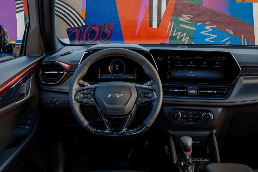 Chevrolet Trailblazer Front Interior Dashboard Driver's Side View