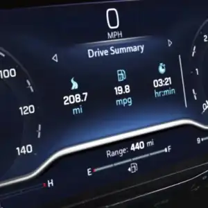 2026 Chevrolet Silverado 1500 Driver Information Center