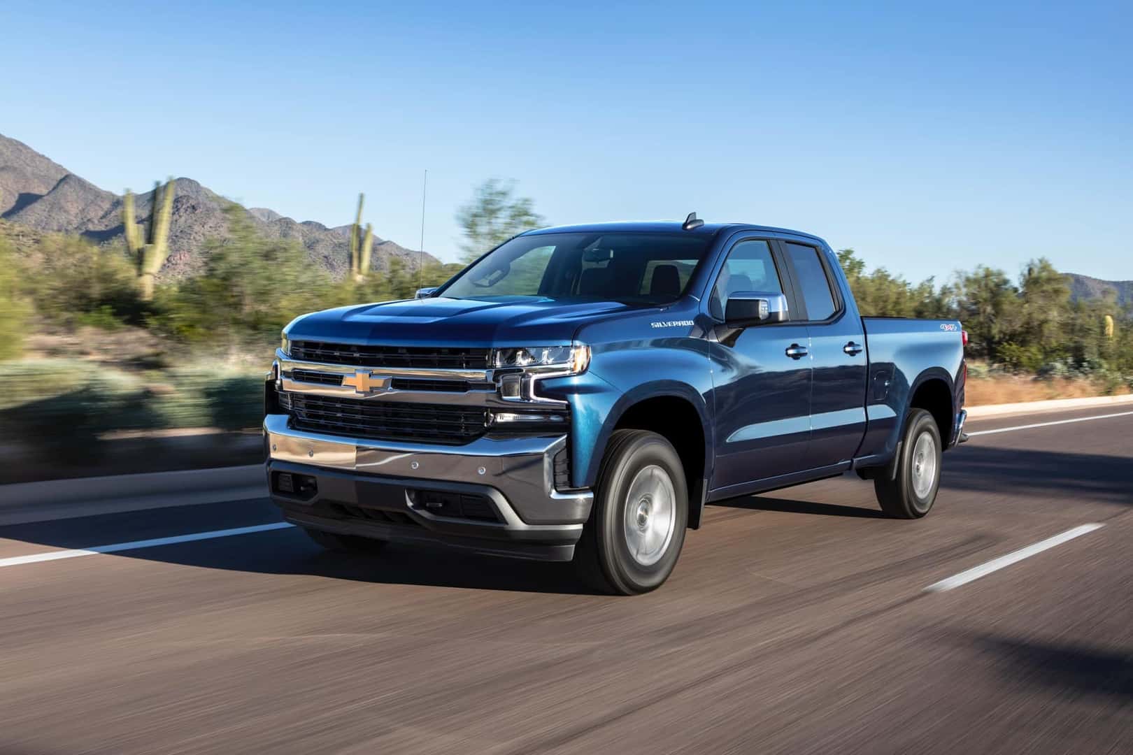 2019 Chevrolet Silverado Turbo on Road