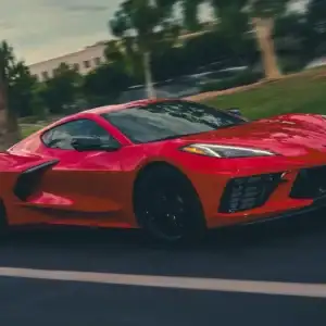 2026 Chevrolet Corvette Stingray in Motion