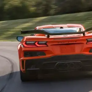2026 Chevrolet Corvette Z06 Red Rear View
